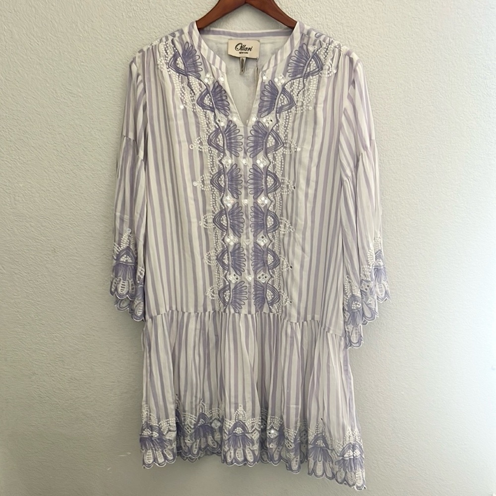 Ollari for Anthropologie Celine Mini Frock